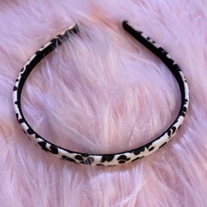 J. Crew Calf Hair Leopard Print Headband